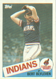 1985 Topps Baseball Cards      355     Bert Blyleven